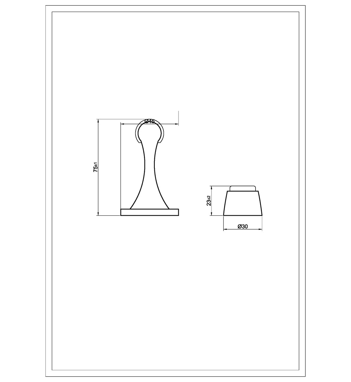 Magnetic Door Stopper DS2